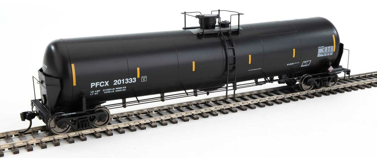Walthers 920-100745 HO PFCX 55' Trinity Modified 30,145-Gallon Tank Car #201333