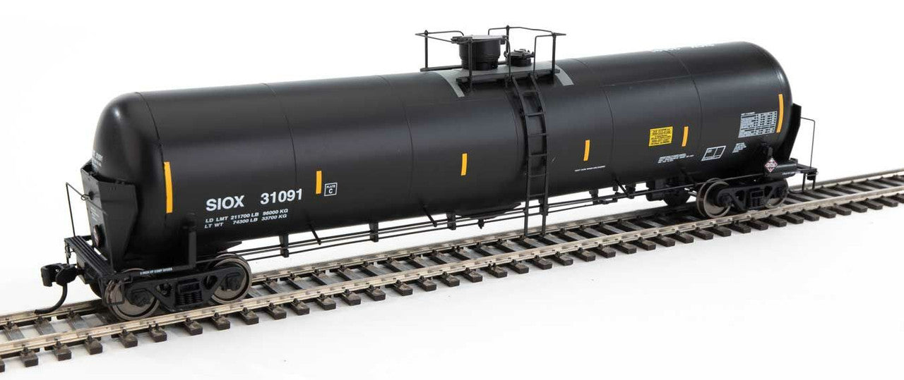 Walthers 920-100747 HO SIOX 55' Trinity Modified 30,145-Gallon Tank Car #31091