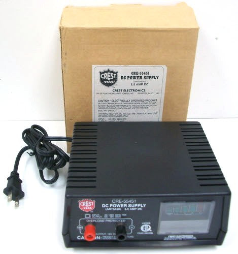 Crest 55451 Aristo-Craft 3.5 Amp DC Power Supply