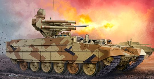Trumpeter 05548 1:35 Russian Obj.199 Ramka BMPT Military Tank Model Kit
