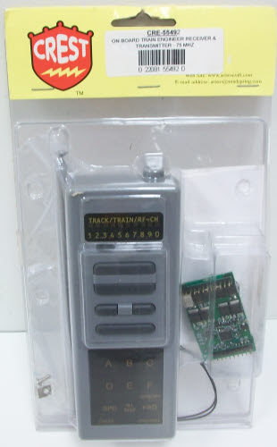 Crest 55492 Aristo-Craft 492 On Board Receiver & Transmitter-75MHZ