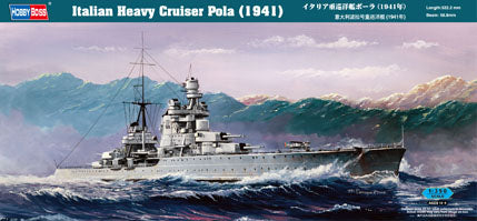Hobby Boss Models 86502 1:350 Pola 1941 Italian Heavy Cruiser Ship Plastic Kit