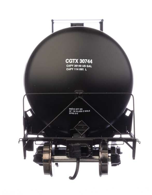 Walthers 920-100626 HO CGTX 55' Trinity 30,145-Gallon Tank Car RTR #30744