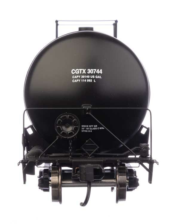 Walthers 920-100626 HO CGTX 55' Trinity 30,145-Gallon Tank Car RTR #30744