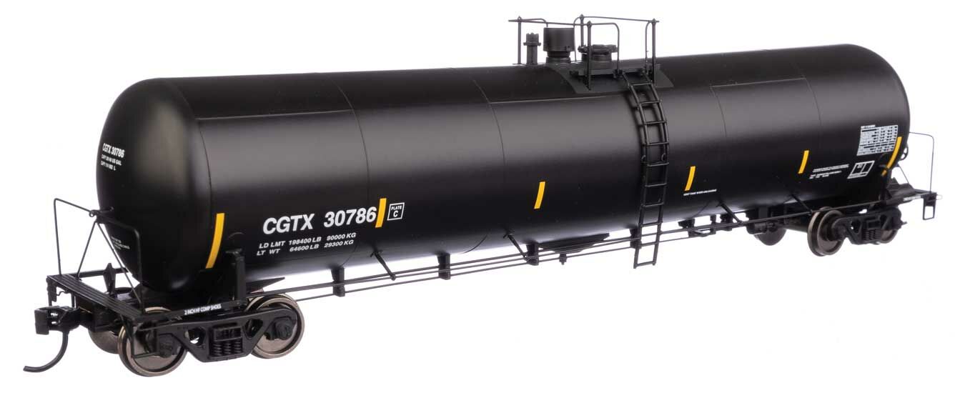 Walthers 920-100627 HO CGTX 55' Trinity 30,145-Gallon Tank Car RTR #30786