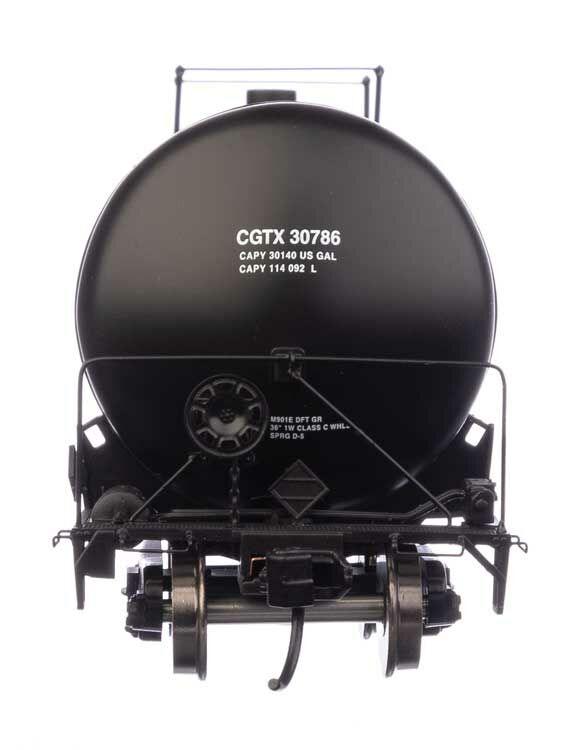 Walthers 920-100627 HO CGTX 55' Trinity 30,145-Gallon Tank Car RTR #30786