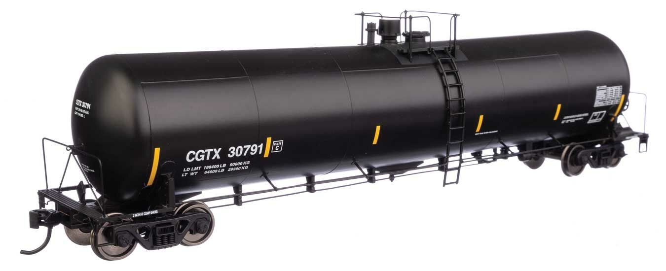 Walthers 920-100628 HO CGTX 55' Trinity 30,145-Gallon Tank Car RTR #30791