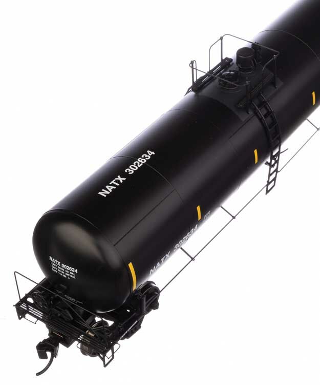 Walthers 920-100633 HO NATX 55' Trinity 30,145-Gallon Tank Car RTR #302634