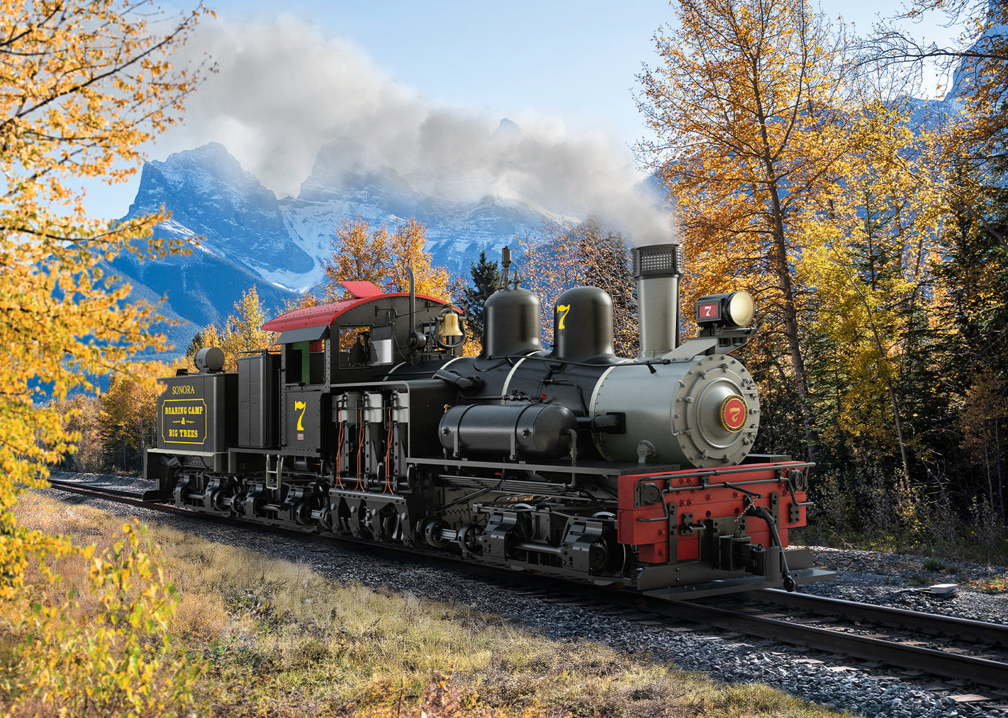 LGB 26701 G Roaring Camp & Big Trees Railroad Shay Steam Locomotive #7