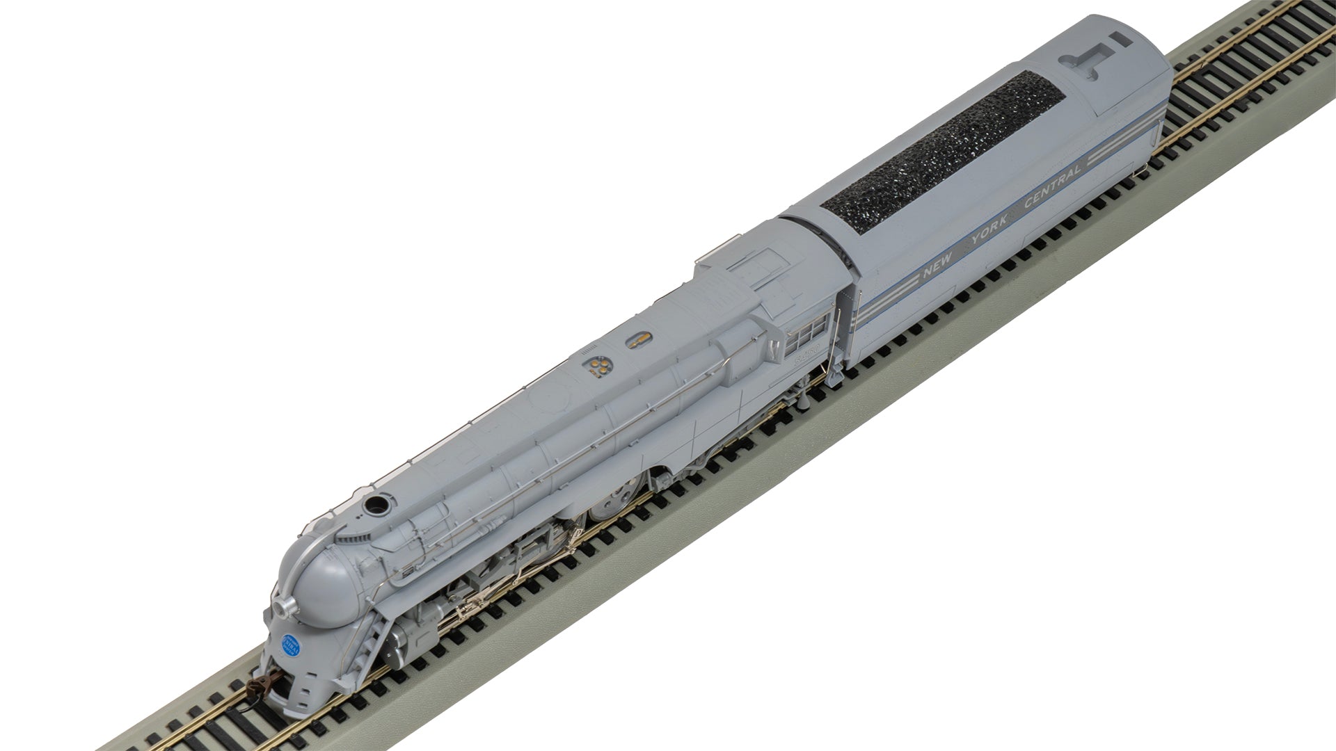 Bachmann 56603 HO NYC Dreyfuss Streamlined Hudson Steam Locomotive #5450