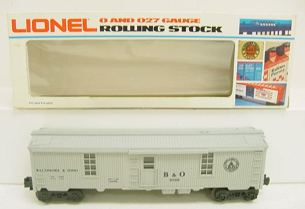 Lionel 6-5739 O Gauge Baltimore & Ohio Tool Car LN/Box