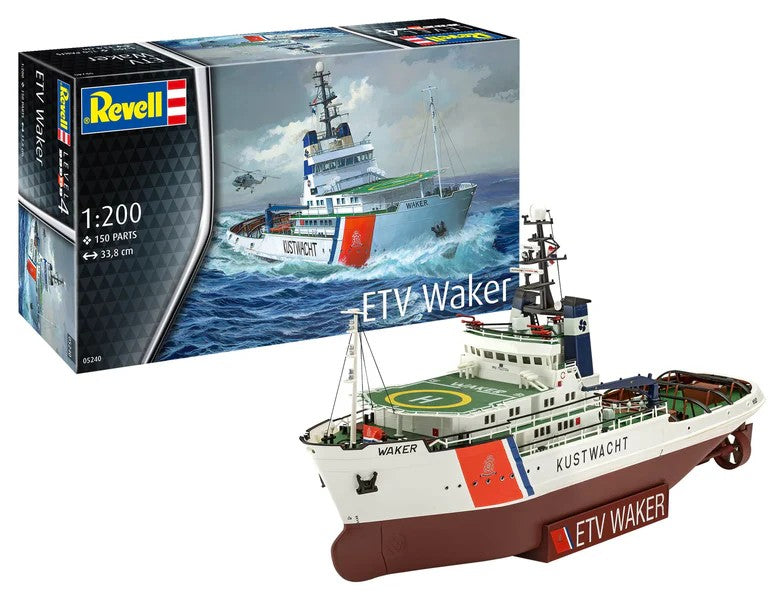 Revell of Germany 05240 1:200 ETV Waker Motorship Plastic Model Kit