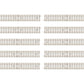 Trix 14593 Minitrix 4-1/4" Straight Track with Concrete Ties