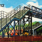 Kibri 9612 HO Pedestrian Overpass Kit