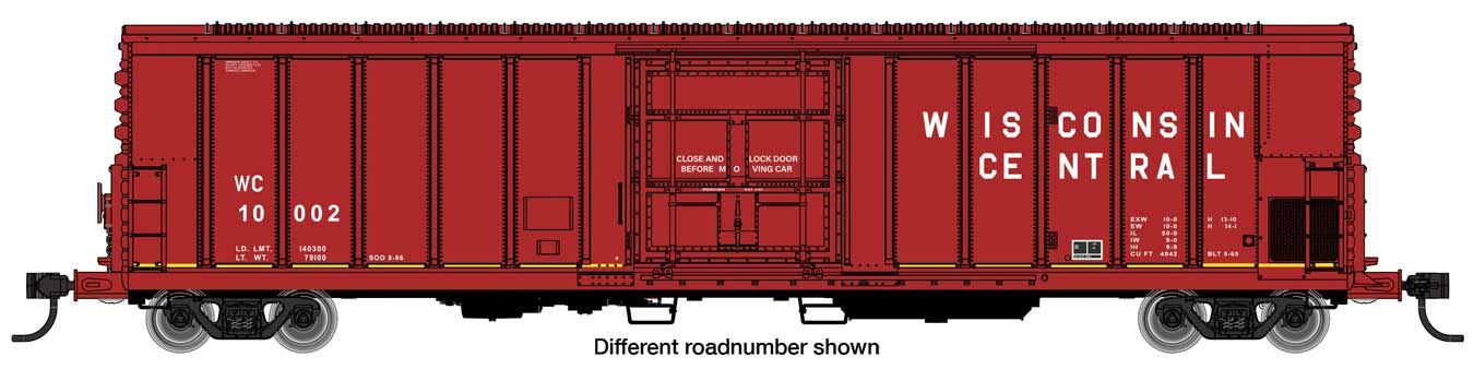 Walthers 910-4000 HO Wisconsin Central 57' Mechanical Reefer Ready to Run #10010