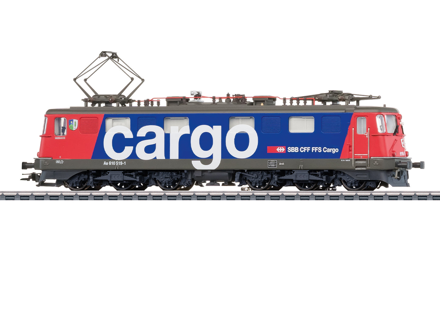 Marklin 39366 HO SBB Cargo Class Ae 610 Electric Locomotive #610 519-1