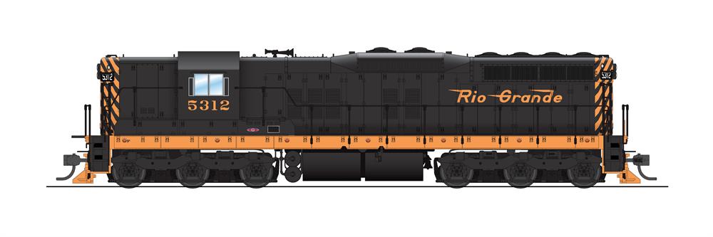 Broadway Limited 5804 HO DRGW EMD SD9 Diesel Loco Sound/DC/DCC #5312