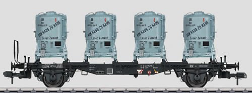 Marklin 58555 Gauge 1 DB Transport Car w/Containers