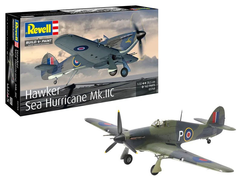 Revell of Germany 03768 1:32 Hawker Sea Hurricane Mk.IIC Aircraft Plastic Kit