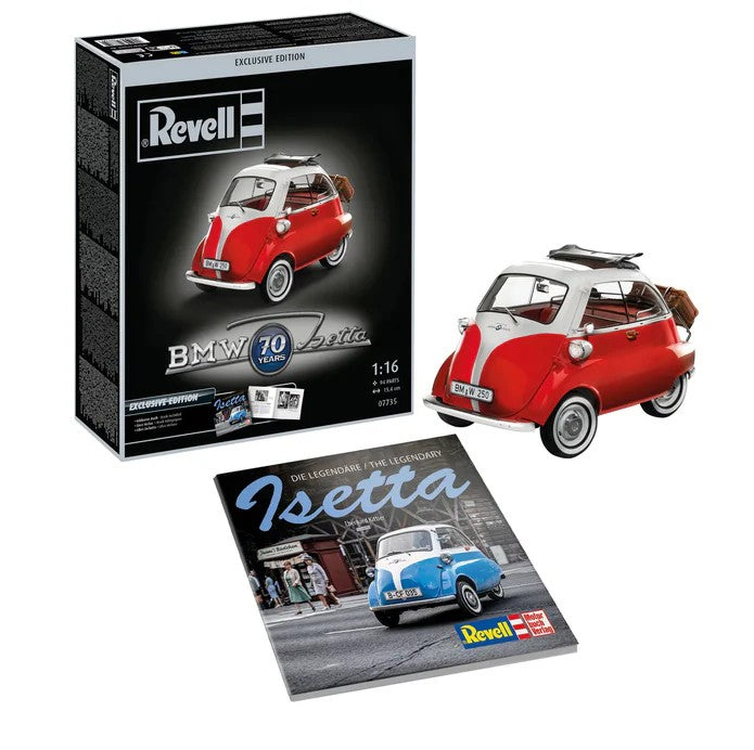 Revell of Germany 07735 1:16 BMW Isetta 250 70th Anniv. Car Plastic Model Kit