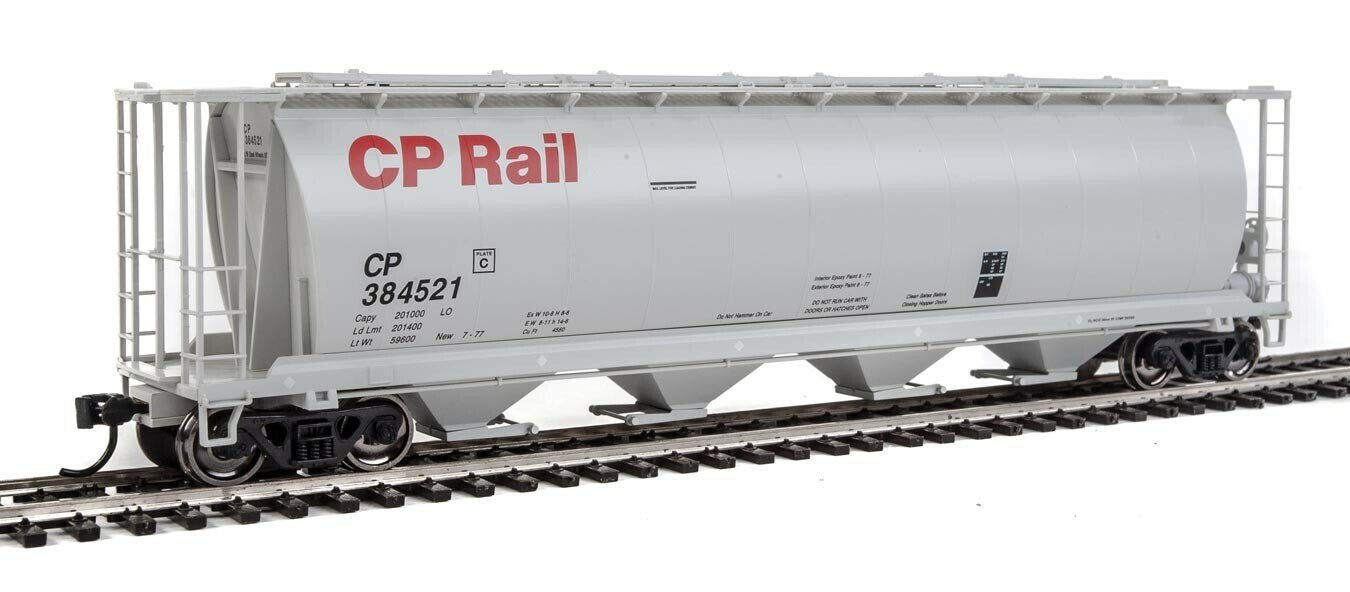 Walthers 910-7819 HO Canadian Pacific 59' Cylindrical Hopper #384621