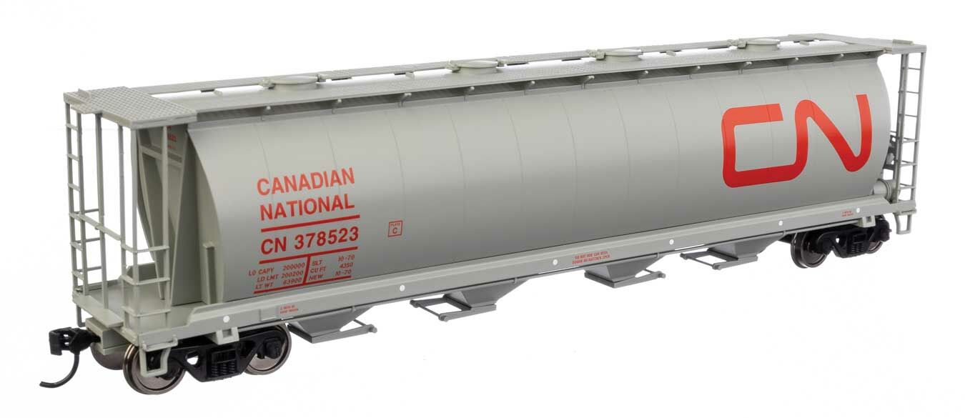 Walthers 910-7878 HO Canadian National 59' Cylindrical Hopper RTR #378523