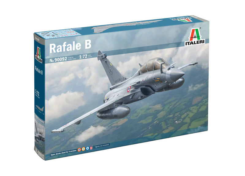 Italeri 90092 1:72 Rafale B Fighter Aircraft Plastic Model Kit