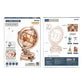 Robotime ST003D ROKR Electric Version Luminous Globe 3D Wooden Puzzle