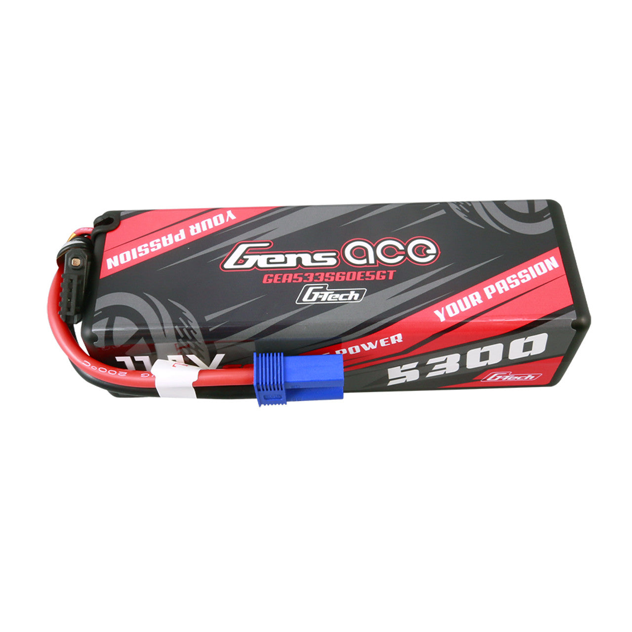 Gens Ace GEA533S60E5GT 5300mAh 11.1V 3S 60C G-Tech Smart Lipo Battery