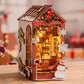 Robotime TGC07 Rolife Christmas Indoor Scene DIY Book Nook