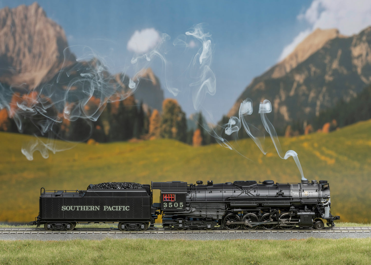 Marklin 37983 HO Southern Pacific Berkshire 2-8-4 Steam Locomotive #3505