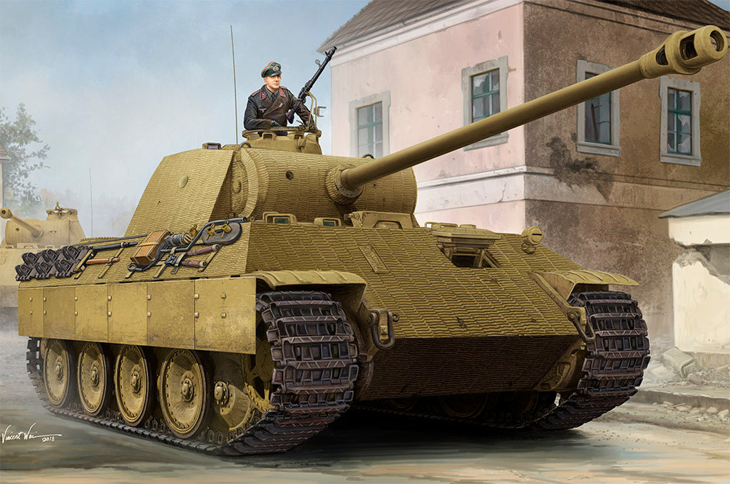 Hobby Boss s 84506 1:35 Sd.Kfz.171 PzKpfw Ausf A w/ Zimmerit Military Tank Kit
