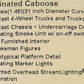 K-Line K616-1891 O Gauge Pennsylvania Railroad Illuminated Caboose NIB