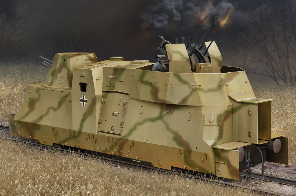 Hobby Boss s 82925 1:72 German & Anti-Aircrafts of BP42 Vehicle Kit