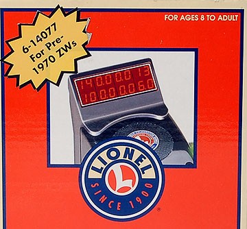 Lionel 6-14077 ZW Amp/Volt Meter (for older ZWs)