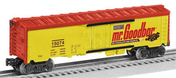Lionel 6-15074 O Hershey's Mr. Goodbar Wood-Sided Reefer