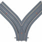 Lionel 6-21287 O Gauge SuperStreets "Y" Roadway Track Section