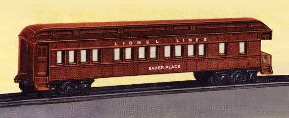 Lionel 6-27903 O Gauge Lionel Lines Sager Place Observation Car #2626 MT/Box