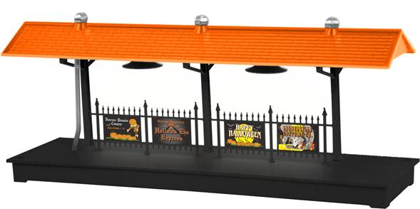 Lionel 6-37954 O Halloween Station Platform LN/Box
