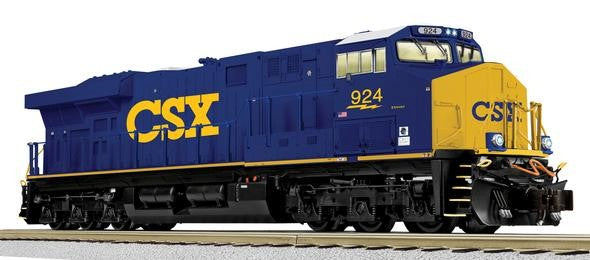 American Flyer 6-42584 S Gauge CSX Scale LEGACY ES44AC Diesel #924 LN/Box