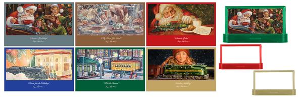 Lionel 6-81988 O Scale Angela Trotta Thomas Christmas Billboard Set