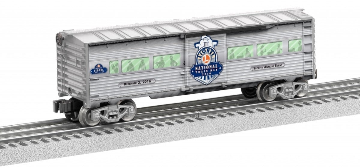 Lionel 6-83498 O Gauge 2016 National Lionel Train Day Boxcar LN/Box