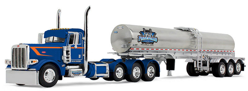 Die Cast Promotions 60-2165 1:64 Finnesgard  Peterbilt 389 Tri-Axle Day Cab