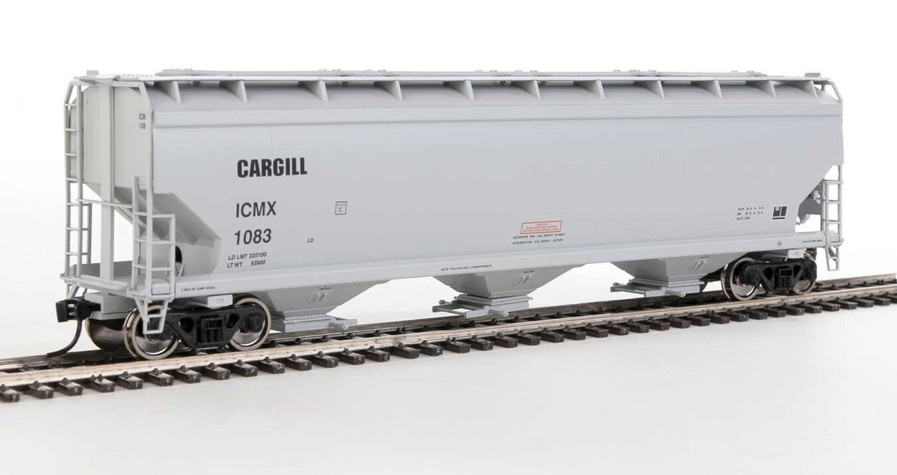 Walthers 910-7727 HO Cargill ICMX 60' NSC 5150 3-Bay Covered Hopper # 1083