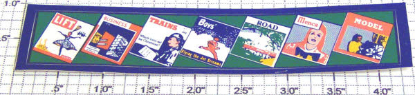 Lionel 128-38 Counter Books Sign Sticker