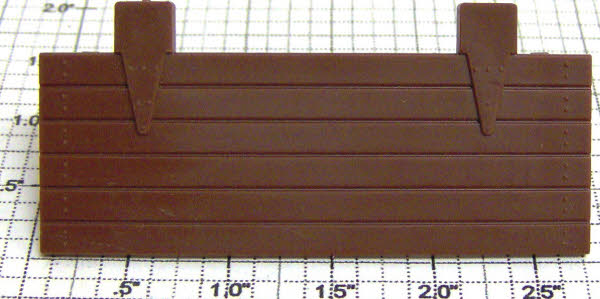 Lionel 145-23 O Gauge Automatic Gateman Brown Tool Box Cover