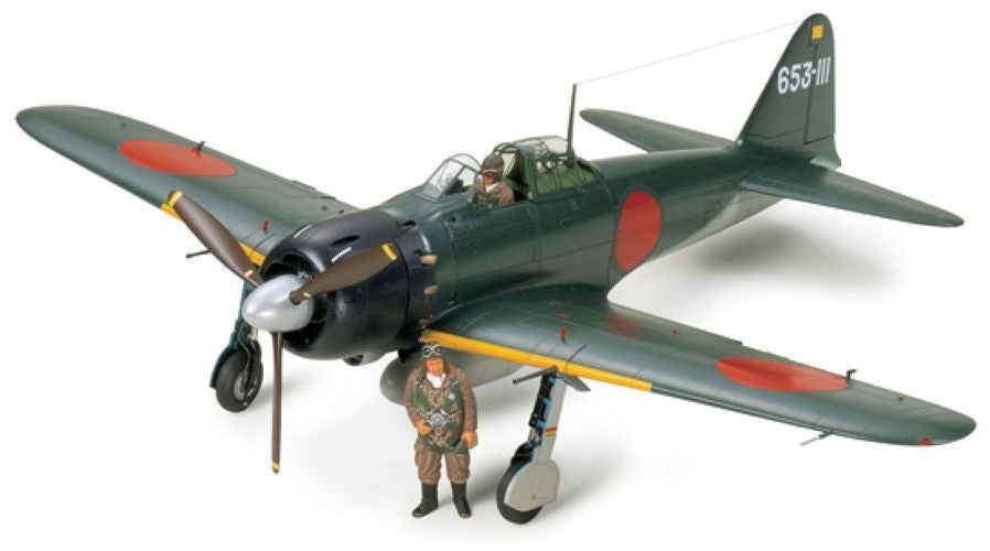 Tamiya 60311 1:32 Mitsubishi A6M5 Zero Fighter Real Sound Action Set Plane Kit