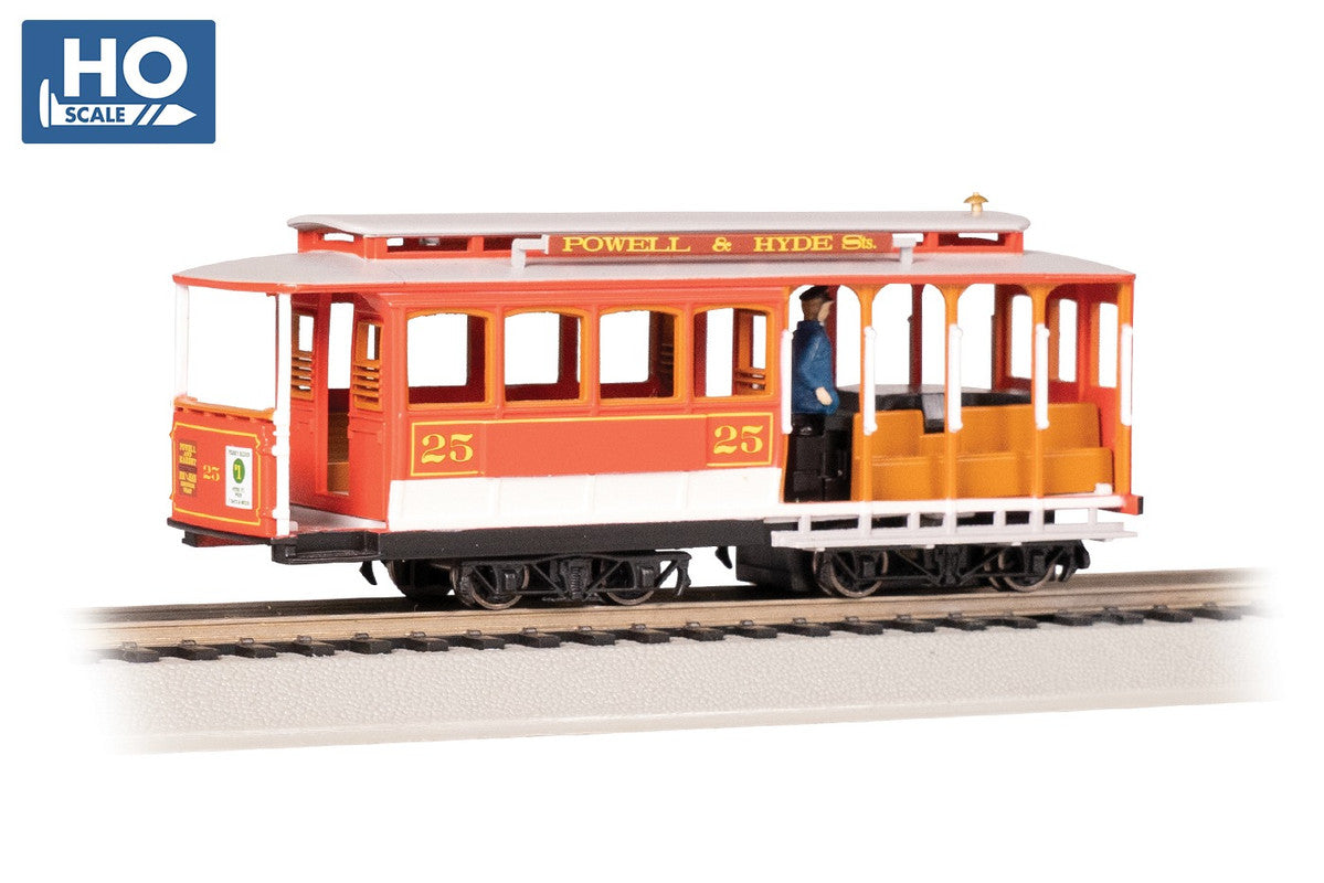 Bachmann 60529 HO Red & Gray Cable Car #25