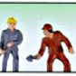 Model Power 6053 O and 0-27 Scale Work Crew Figures (Set of 6)