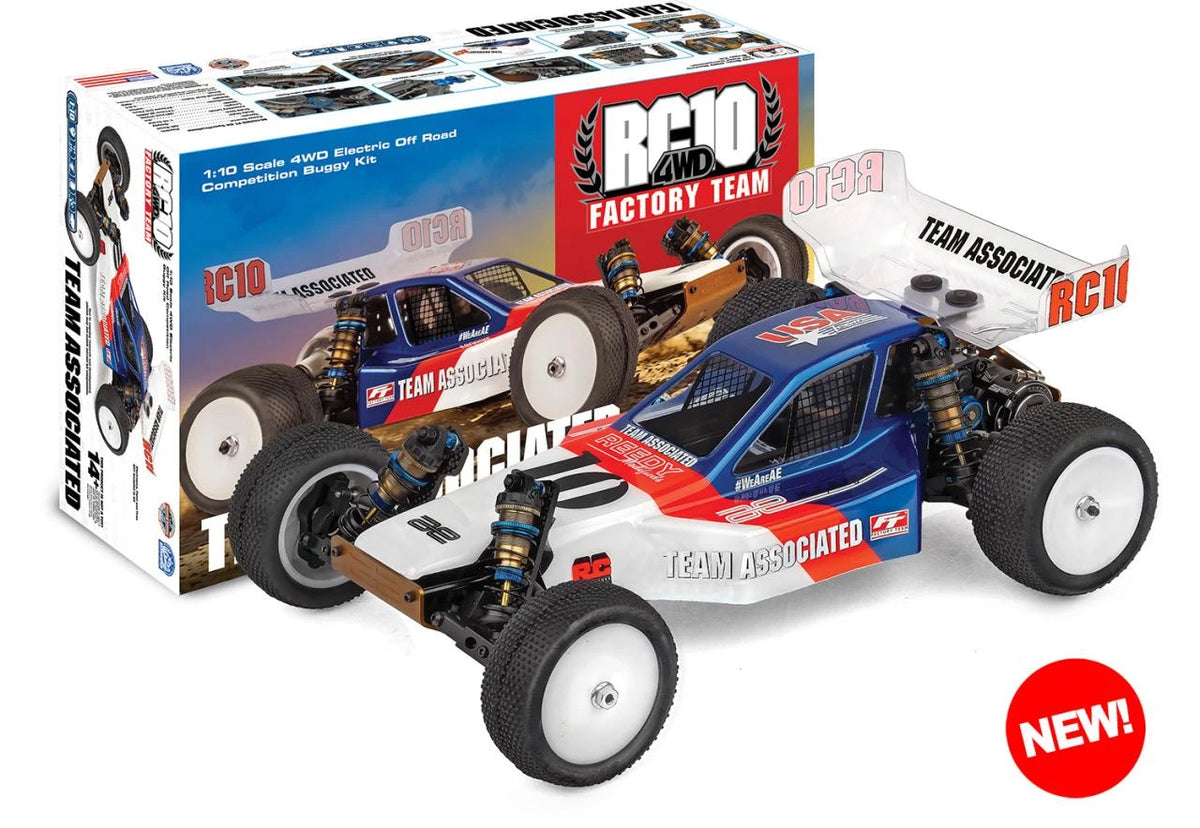Team Associated 6055 1:10 RC10 4WD Factory Team Kit
